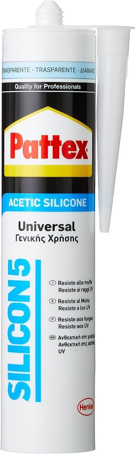 pattex silicona universal transparente